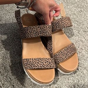Time and true wedge sandals